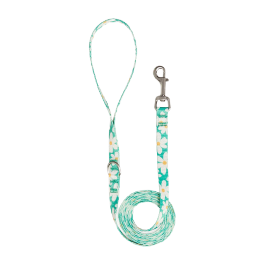 floral dog leash