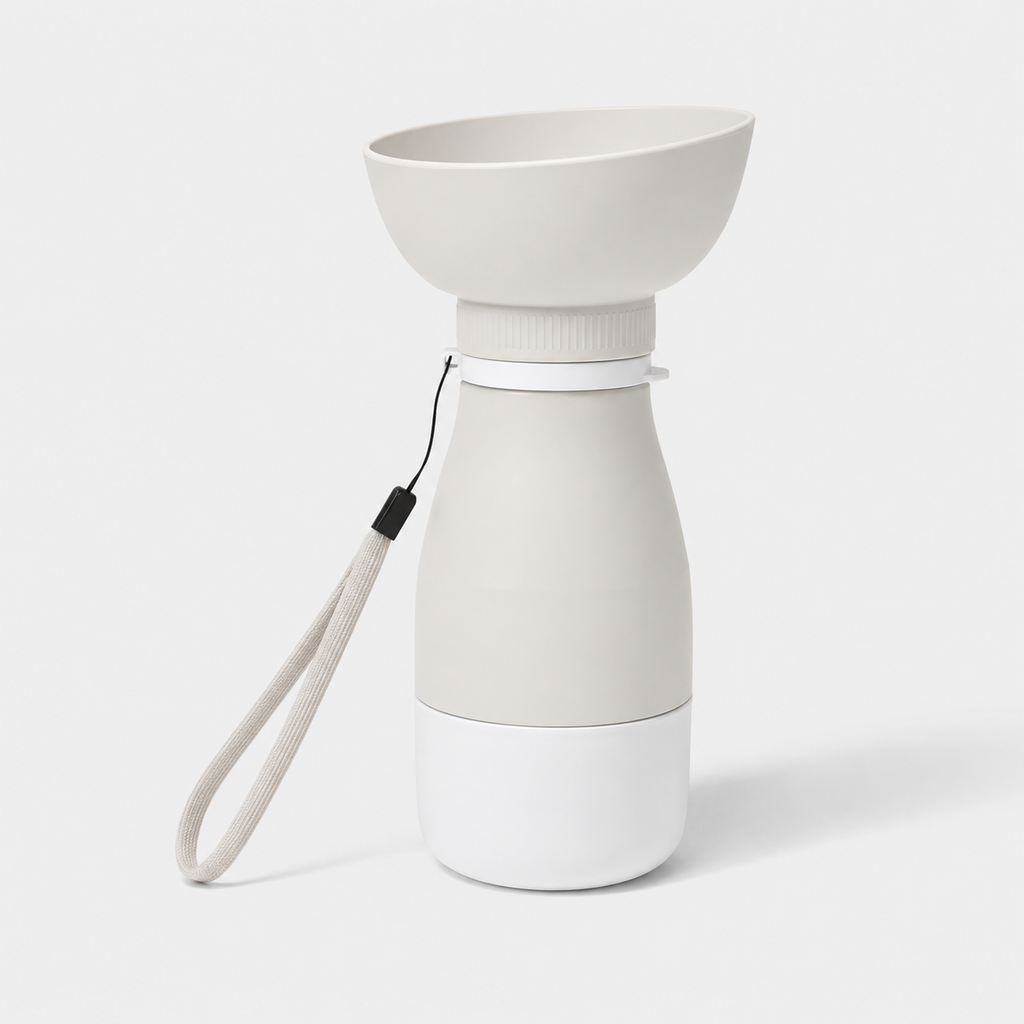 Oak n Tail  2-in-1 Travel Water Bottle & Bowl