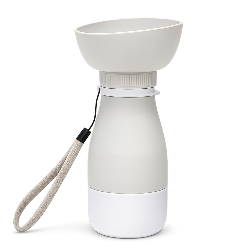Oak n Tail  2-in-1 Travel Water Bottle & Bowl