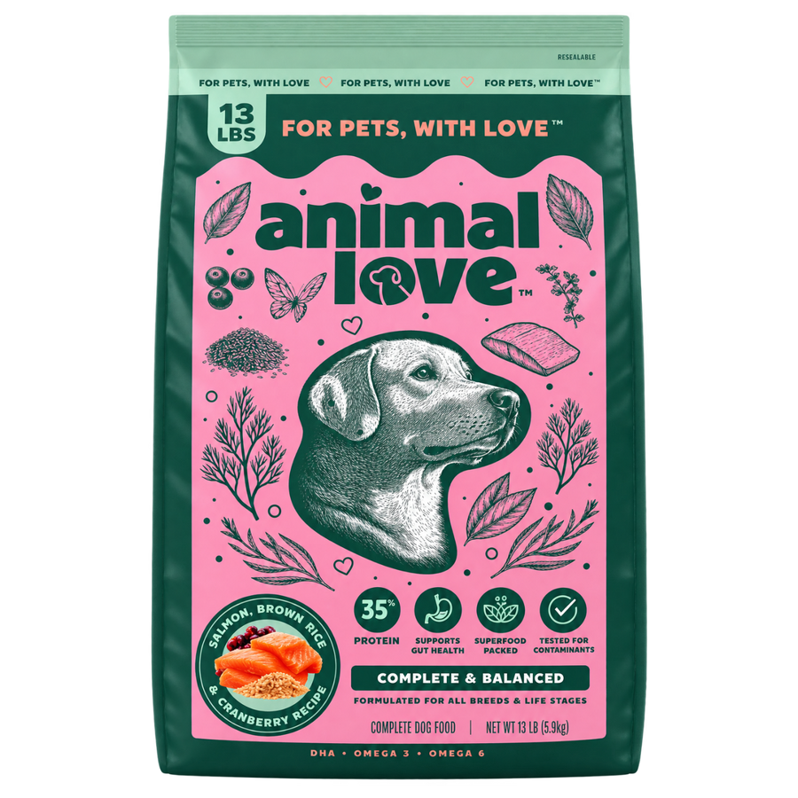 Salmon Flavor Dry Dog Food