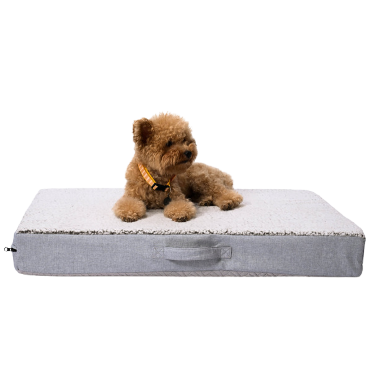 Warming & Cooling Dog Mat With Memory Foam, 32 x 24 x 4 in - Gray