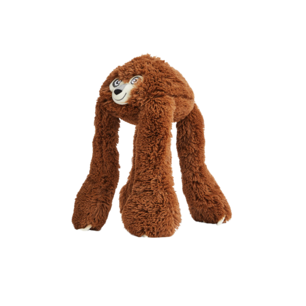 Leaps & Bounds Long-Limb Sloth Dog Toy - Brown
